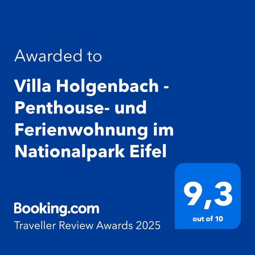 Villa Holgenbach - Penthouse- Und Ferienwohnung Im Nationalpark Eifel Schleiden Kültér fotó